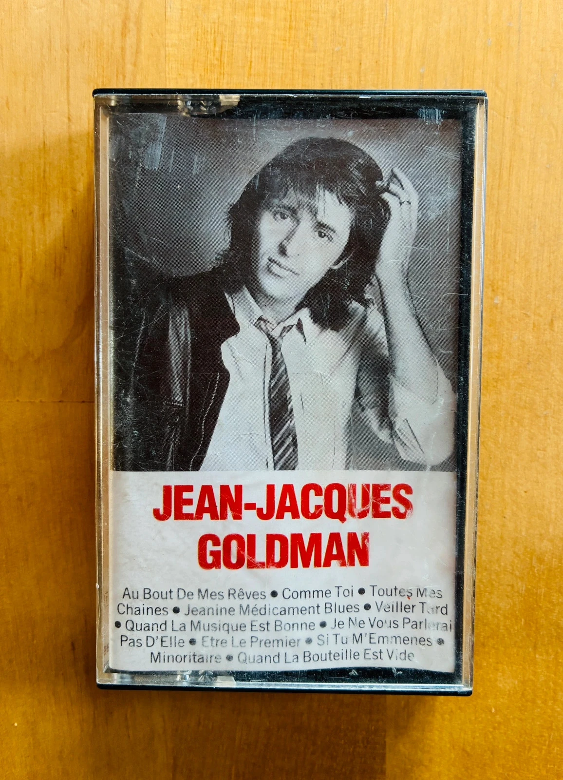 Cassette audio Jean-Jacques Goldman.
